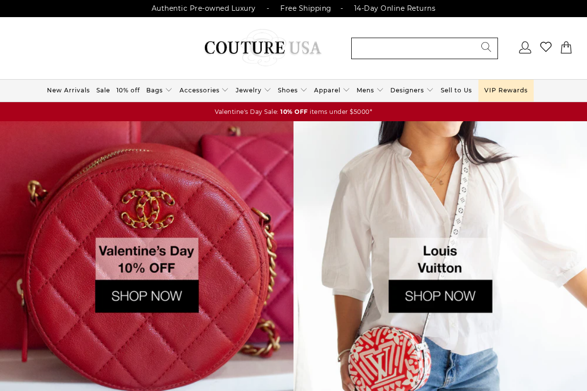 Couture USA homepage screenshot