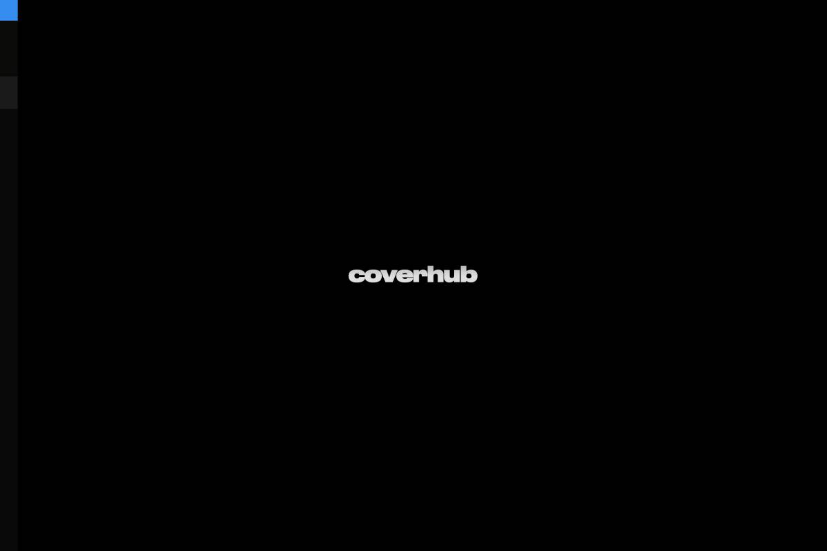 Coverhub homepage screenshot