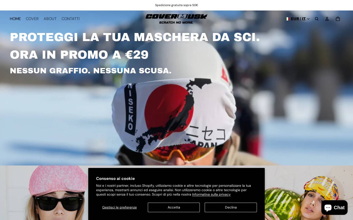 covermusk.com homepage screenshot