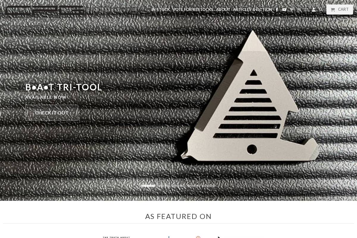 covertproductsgroup.com homepage screenshot