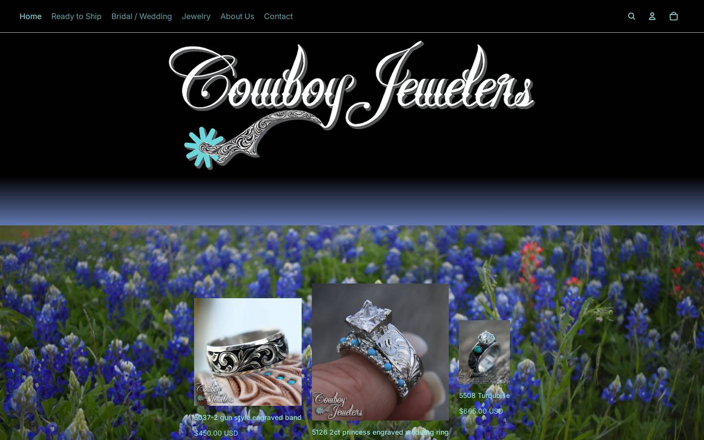 cowboyjewelers.com homepage screenshot