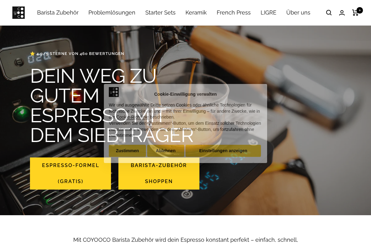 Coyooco GmbH homepage screenshot
