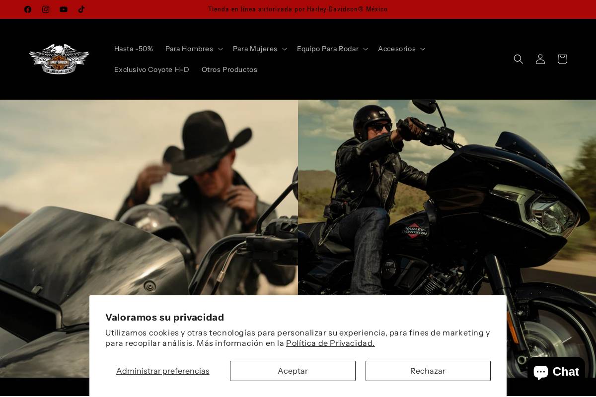 coyotehd-tienda.com homepage screenshot