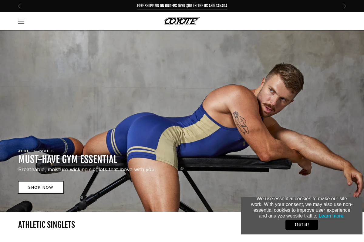 Coyotejocks homepage screenshot