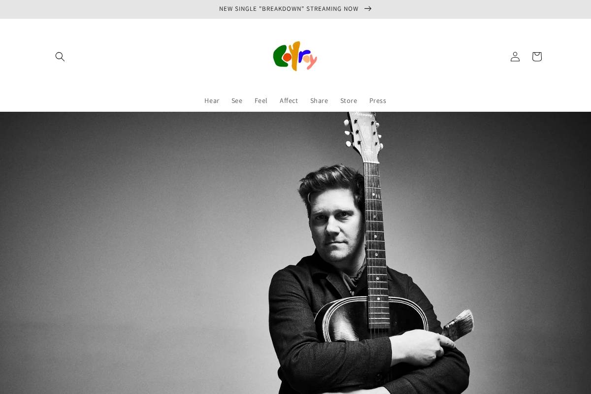 coyroy.co homepage screenshot