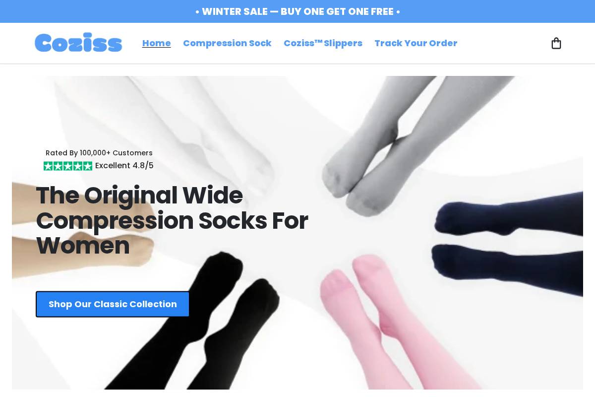 coziss.com homepage screenshot