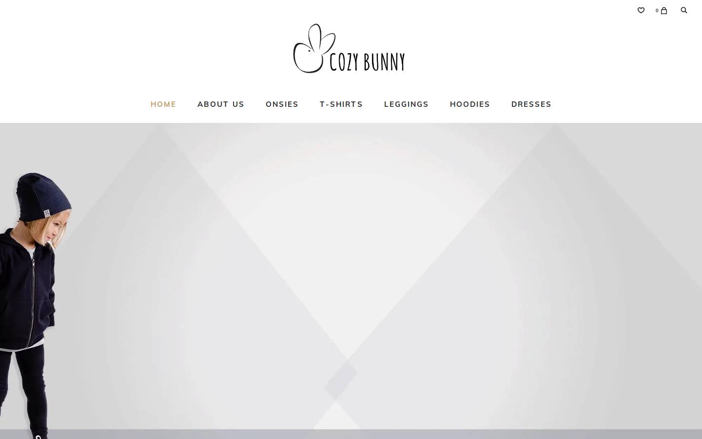 cozybunny.com homepage screenshot