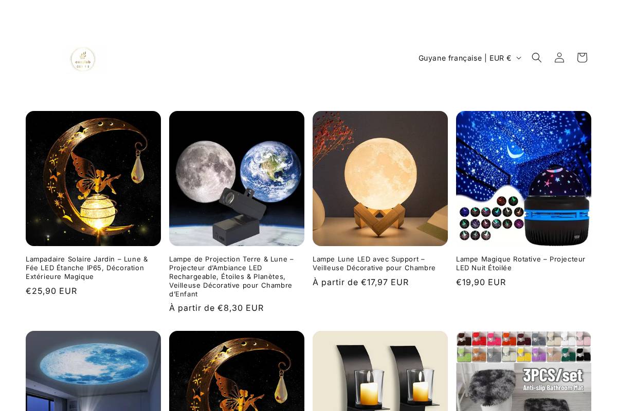 cozylab.shop homepage screenshot