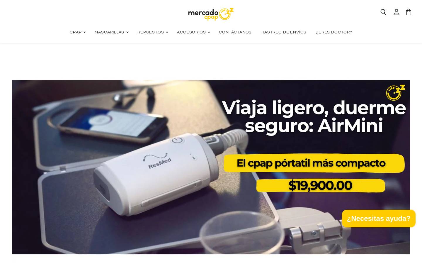 cpapmx.com homepage screenshot