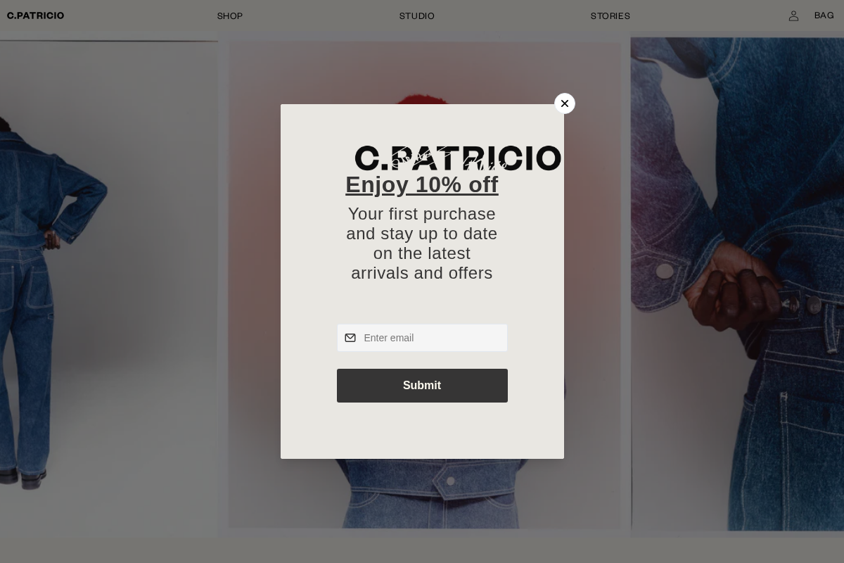 cpatricio.com homepage screenshot
