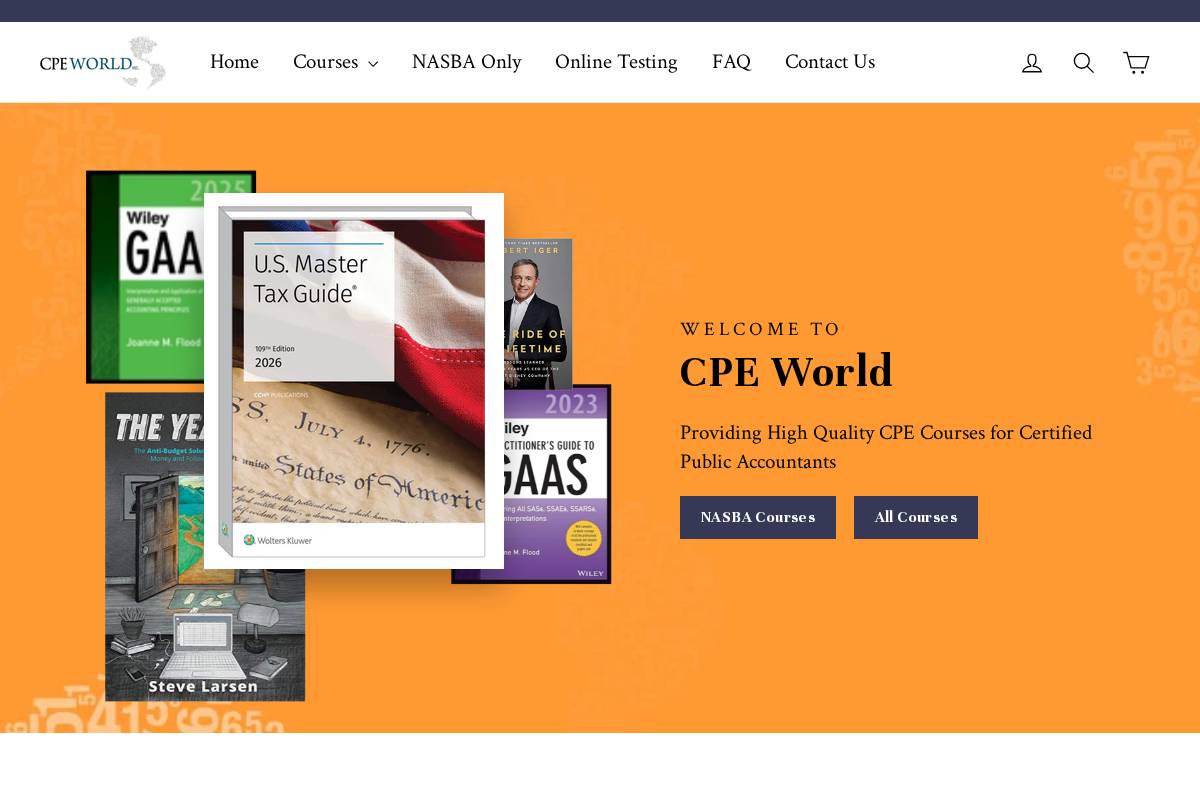 cpeworld.com homepage screenshot