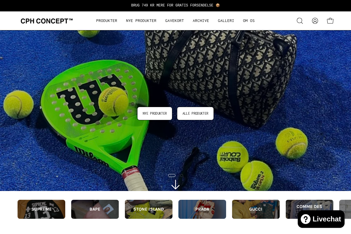 CPH CONCEPT homepage screenshot