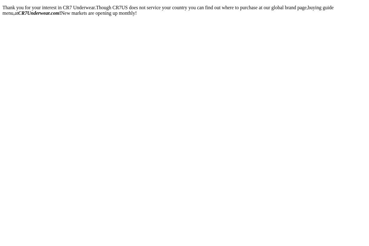 cr7us.com homepage screenshot