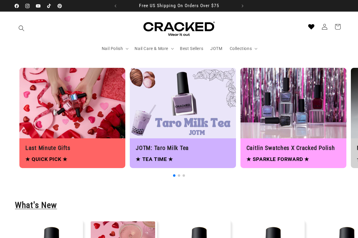 Cracked Polish homepage screenshot