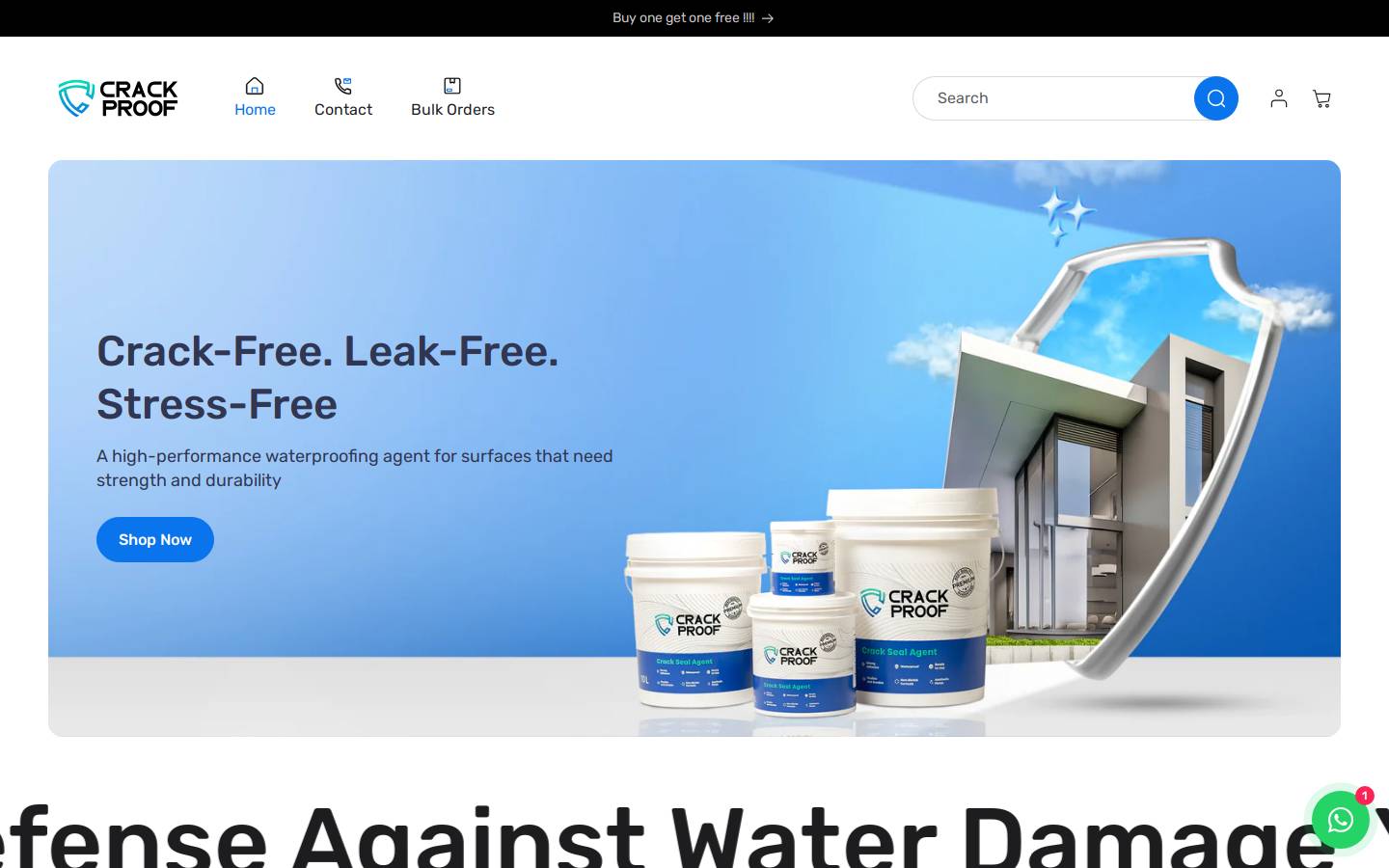 crackproof.in homepage screenshot