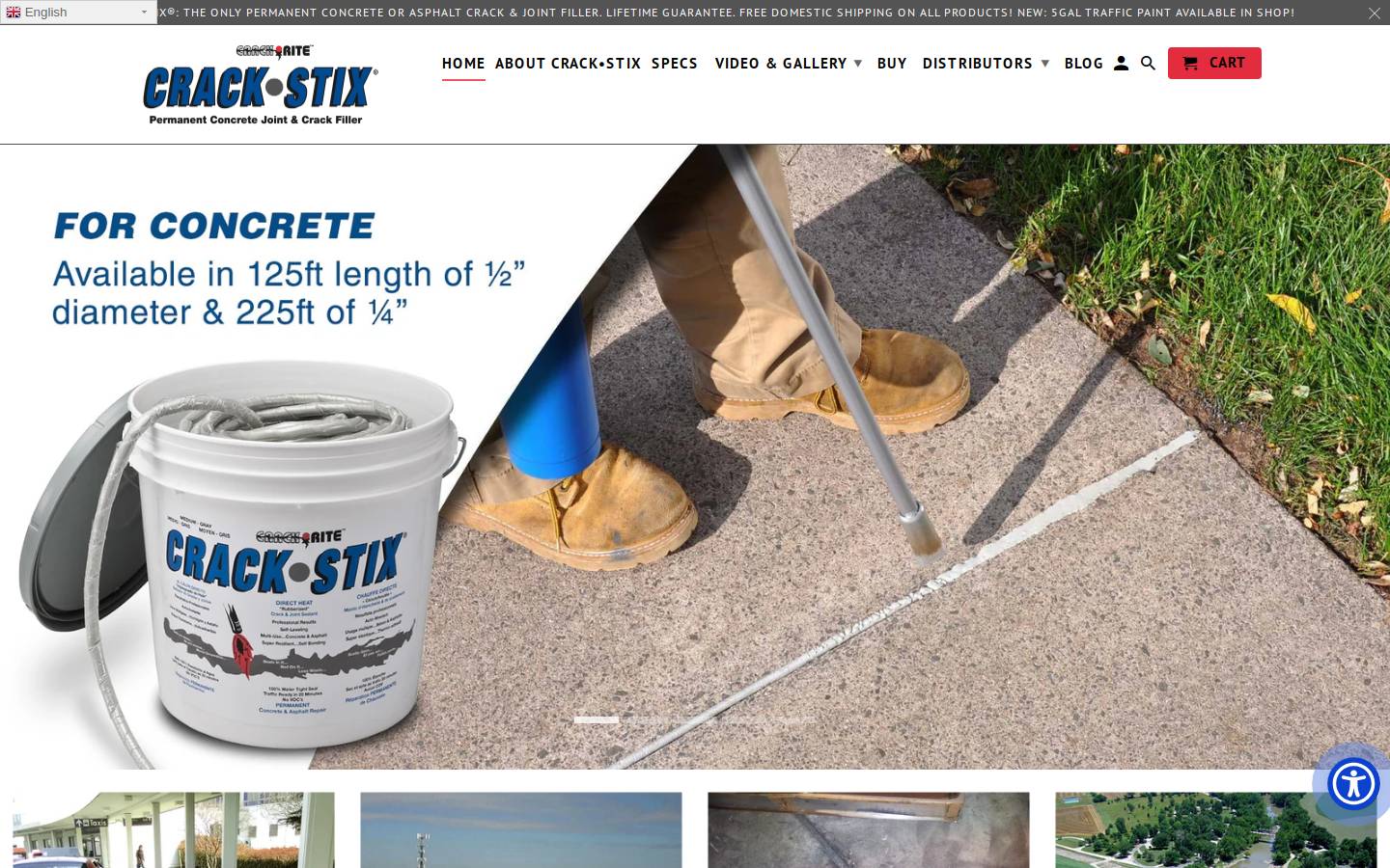 crackstix.com homepage screenshot