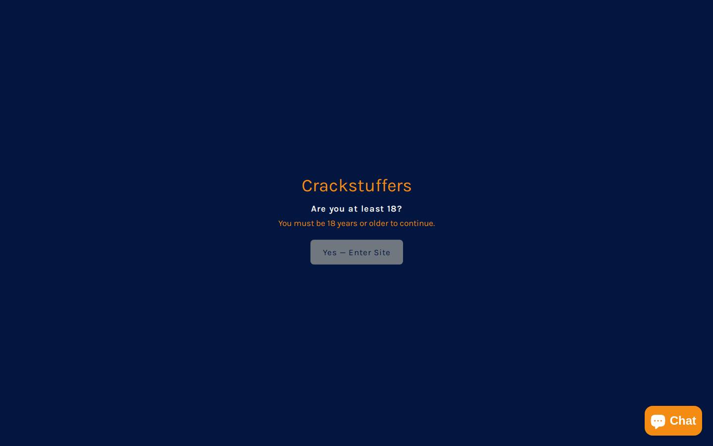 crackstuffers.com homepage screenshot