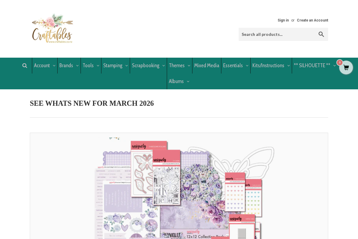 craftables.co.nz homepage screenshot