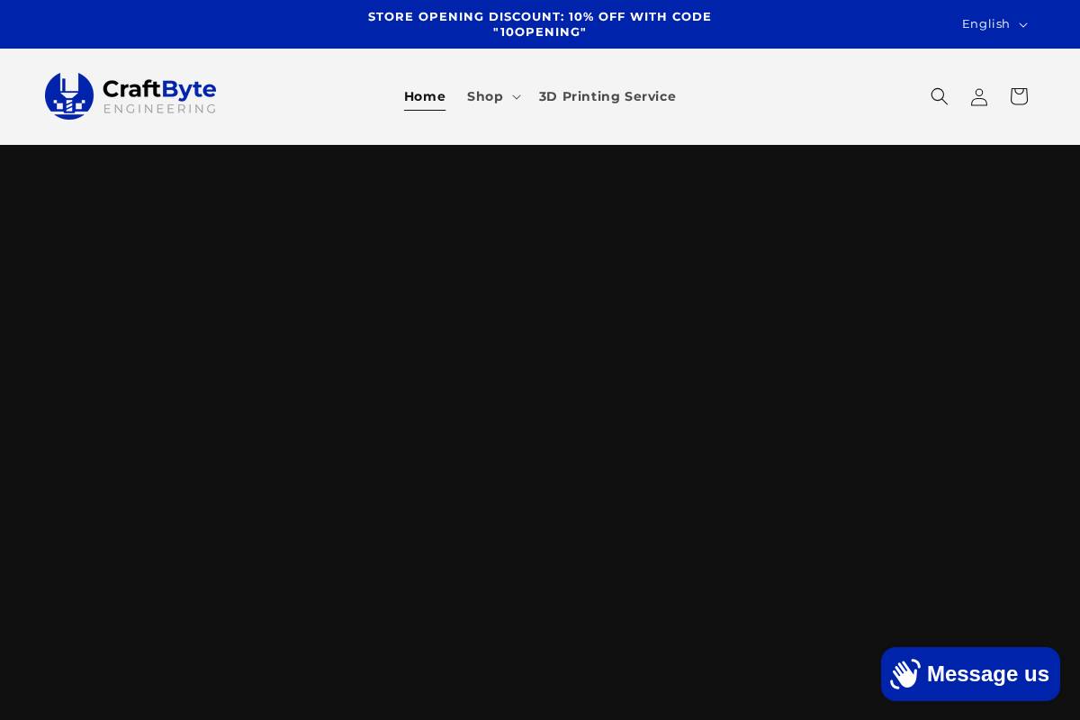 craftbyte-engineering.com homepage screenshot