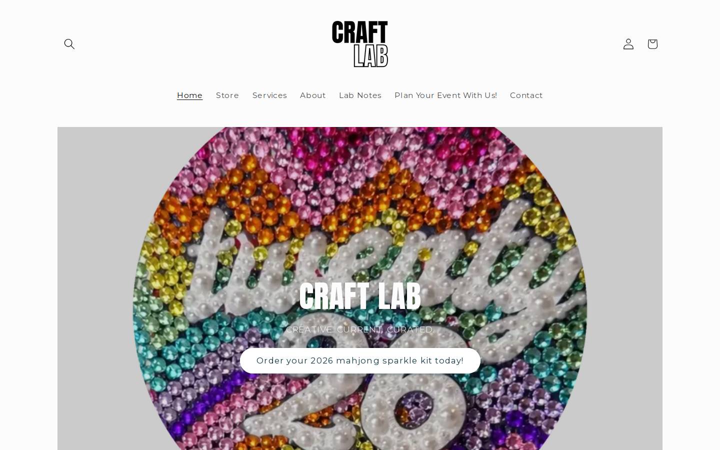 craftlabatl.com homepage screenshot