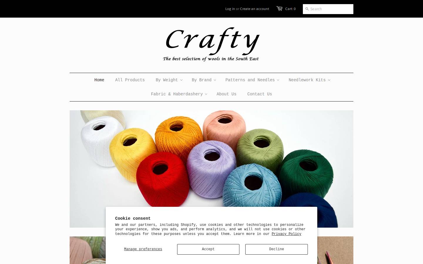 craftywexford.ie homepage screenshot