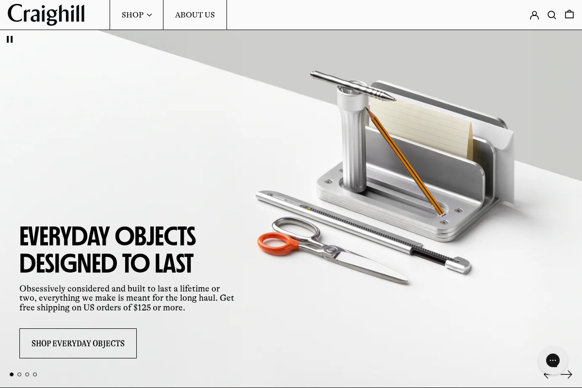 craighill.co homepage screenshot