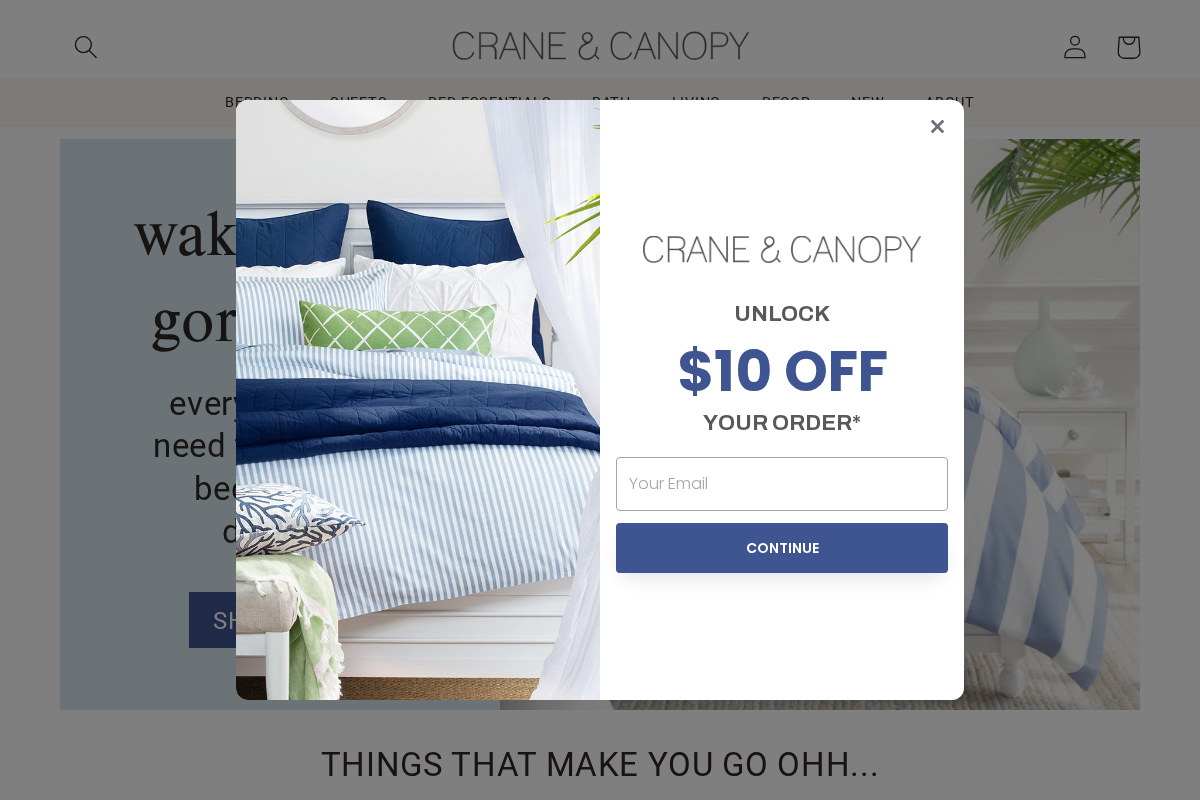 Craneandcanopy homepage screenshot