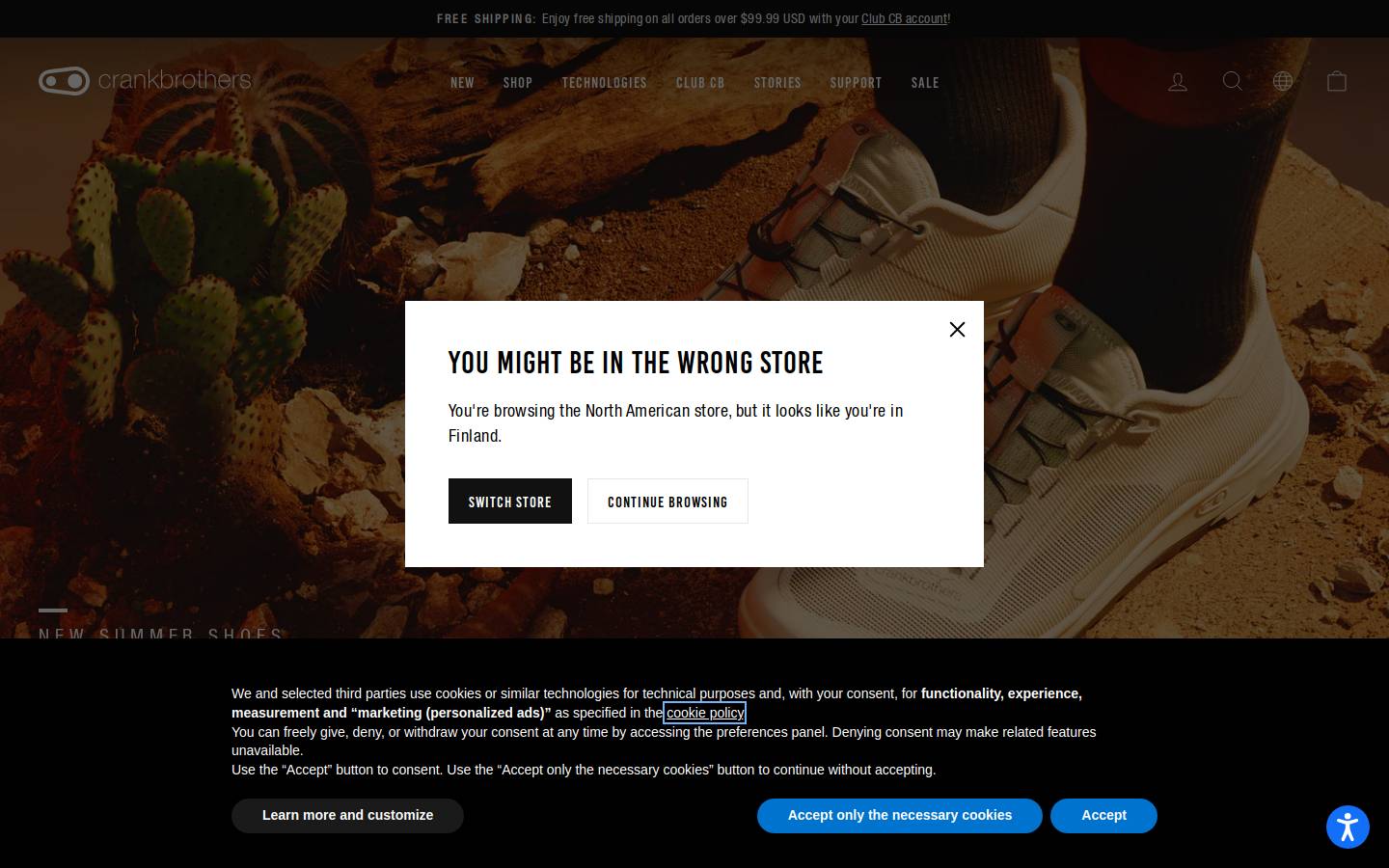 crankbrothers.com homepage screenshot