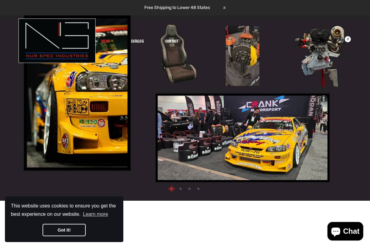 crankmotorsportsusa.com homepage screenshot
