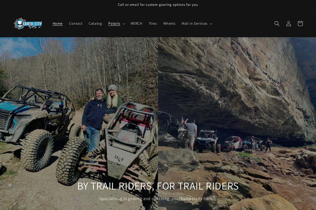 crashcityoffroad.com homepage screenshot