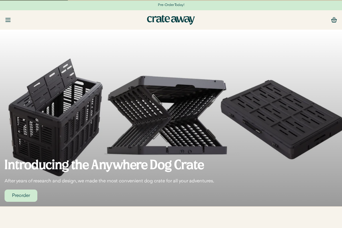 Crateawayco homepage screenshot