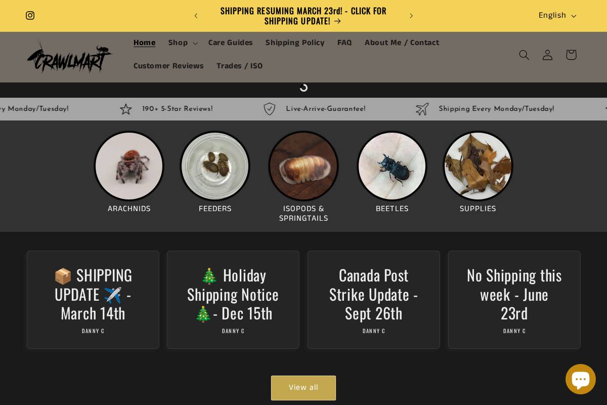 crawlmart.ca homepage screenshot