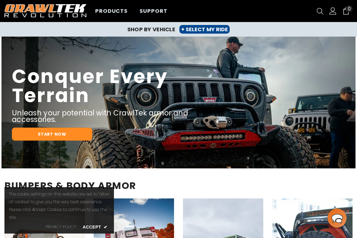 crawltekrevolution.com homepage screenshot