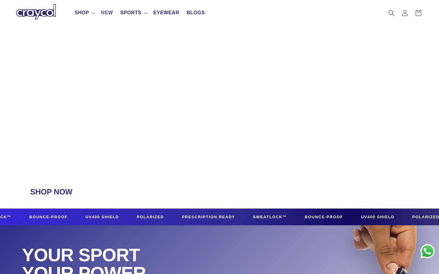 craycol.com homepage screenshot