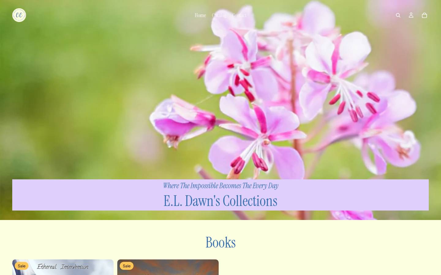 cre8ivecreature.com homepage screenshot