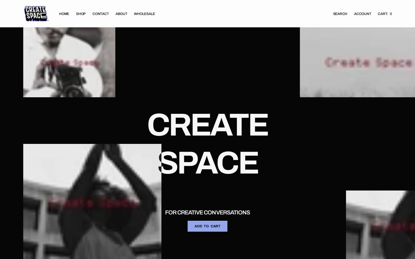 createspacegame.com homepage screenshot