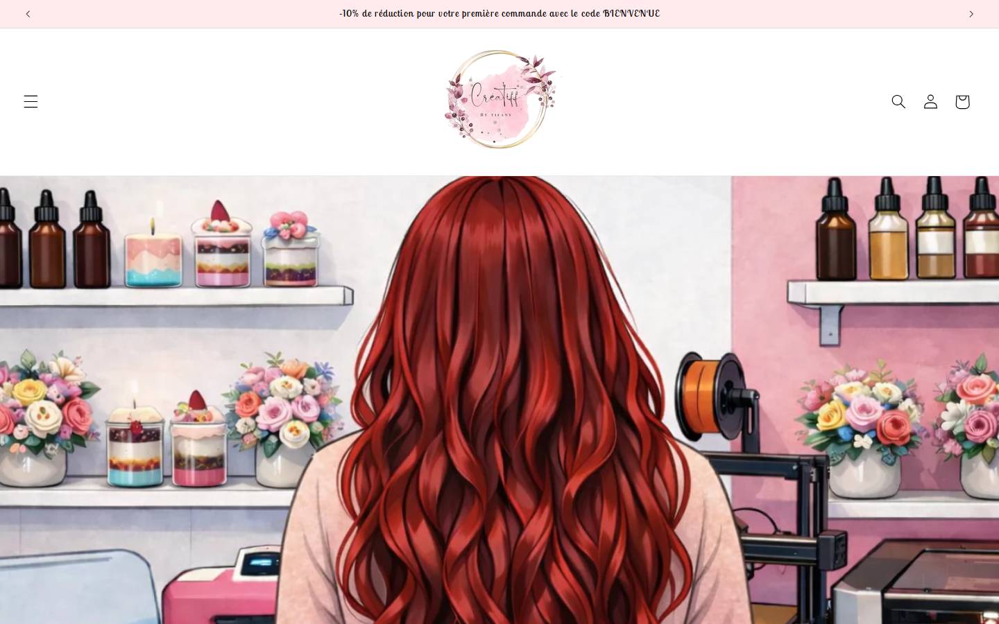 creatiffbytifany.com homepage screenshot