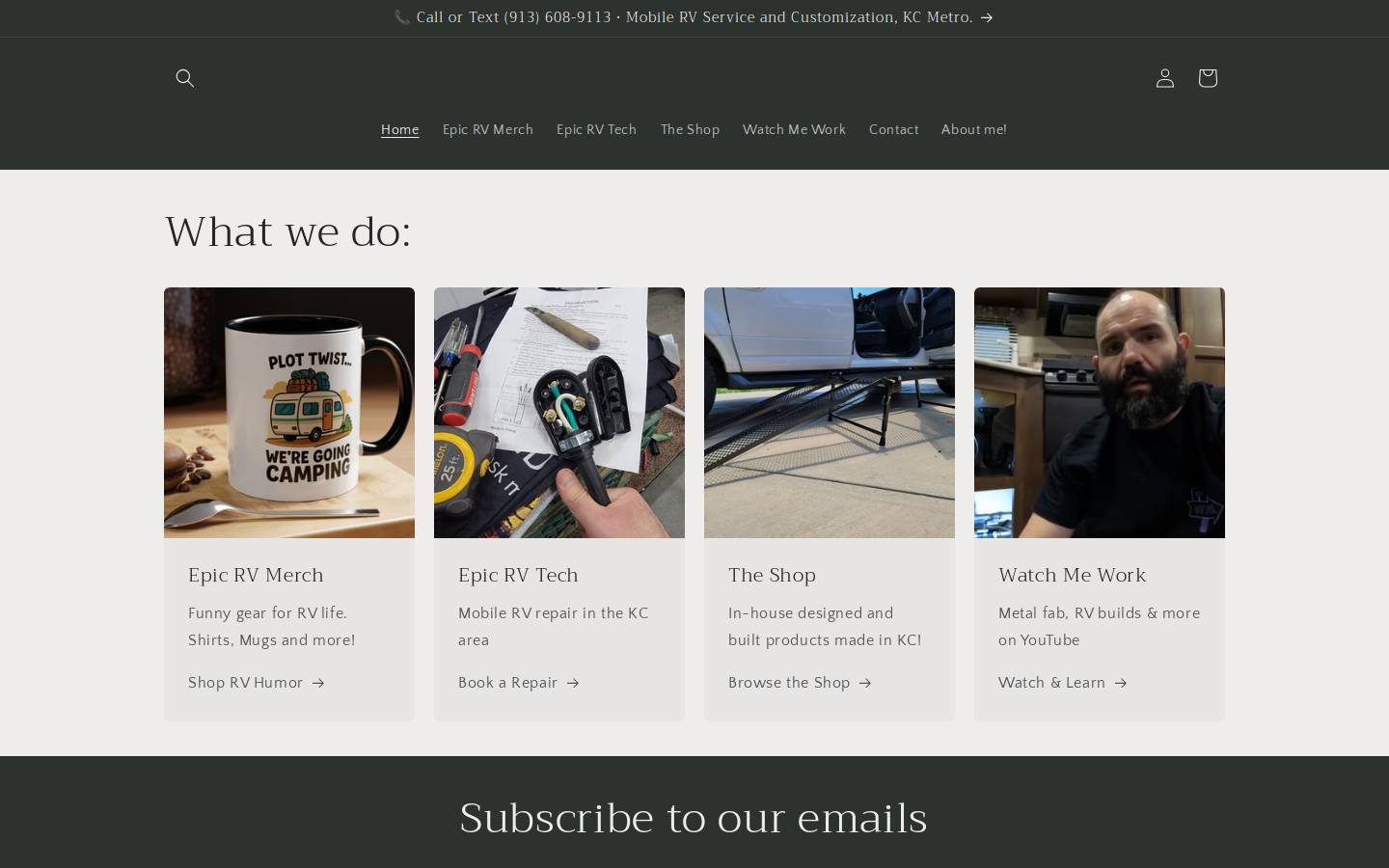 creativeenterprisesllc.com homepage screenshot