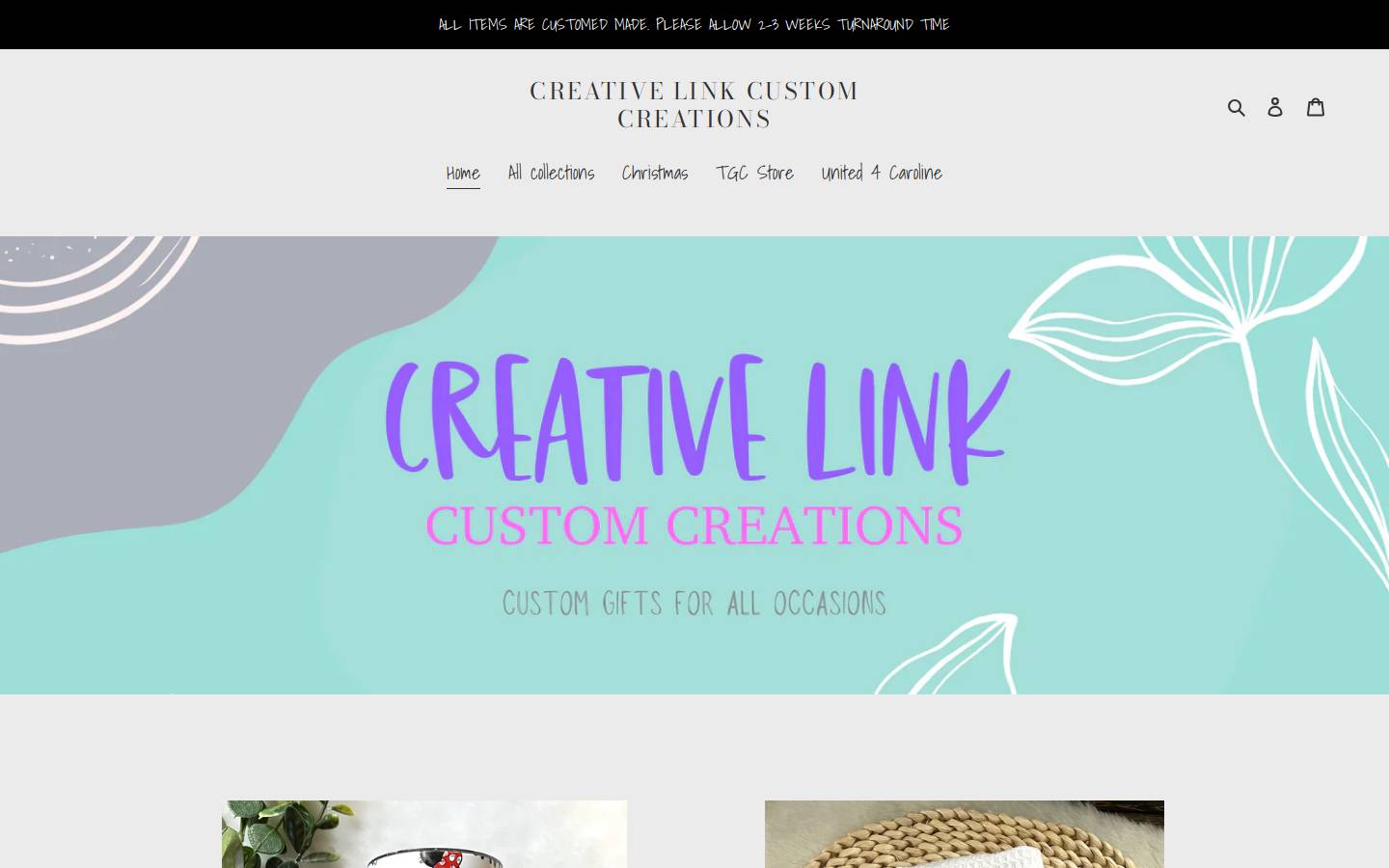 creativelinkcc.com homepage screenshot