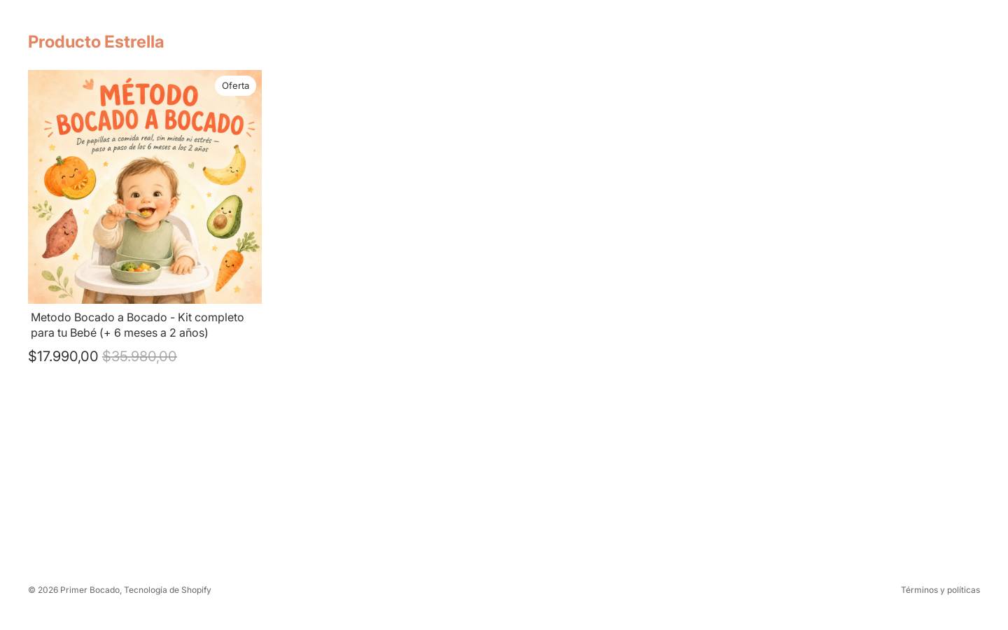 crecesano.store homepage screenshot
