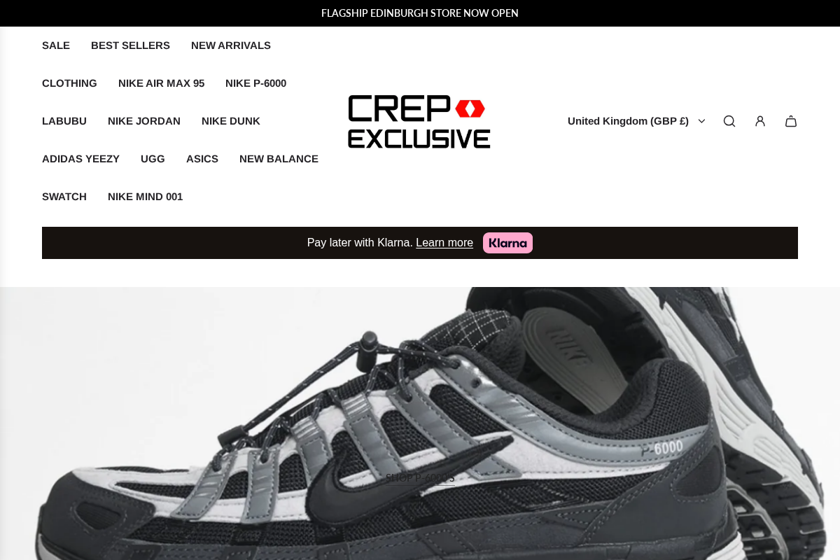 Crepexclusive homepage screenshot