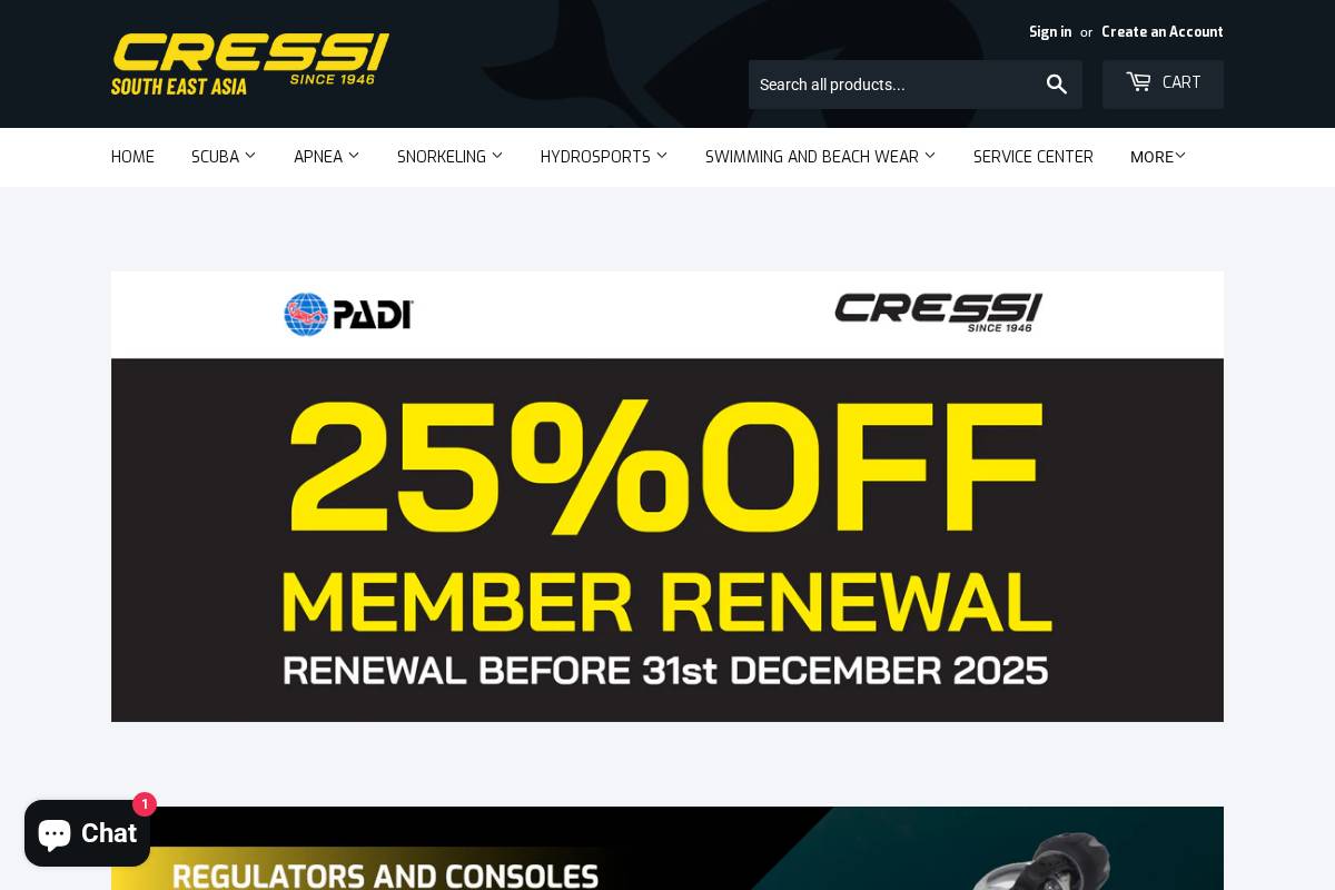 cressithai.com homepage screenshot