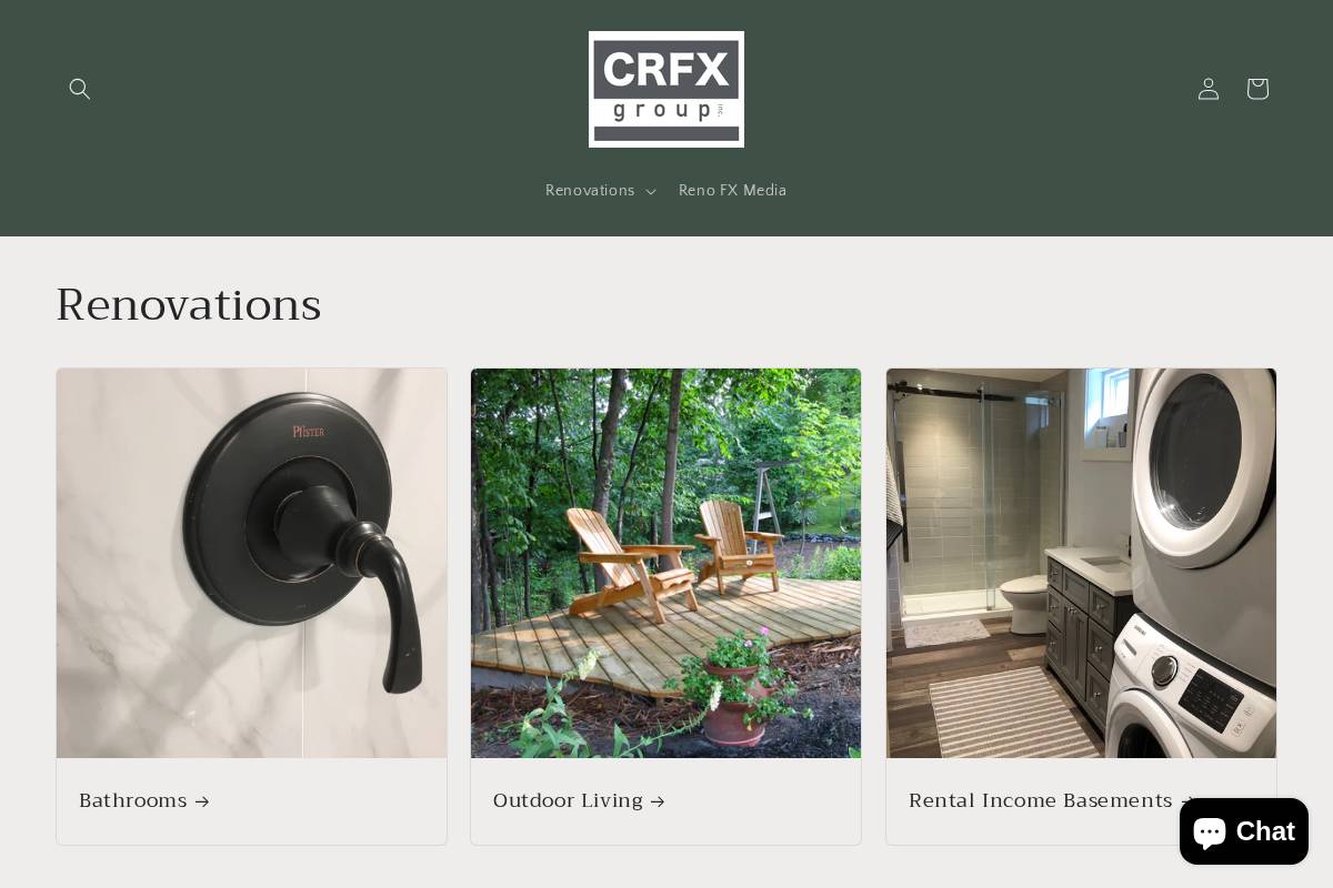 crfx.group homepage screenshot