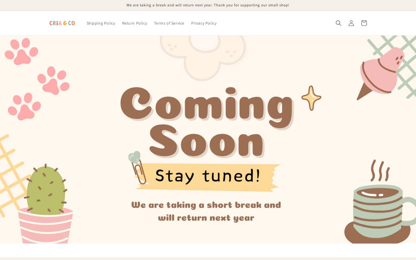 criaandco.com homepage screenshot