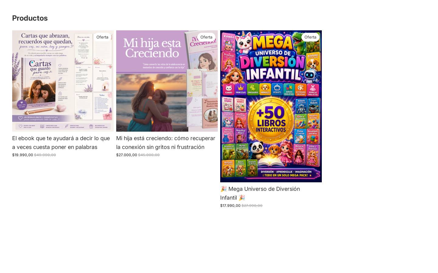 criando.website homepage screenshot