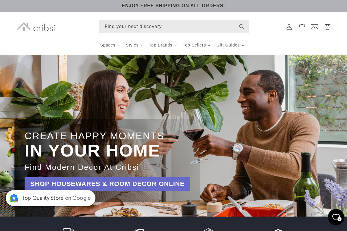 cribsi homepage screenshot