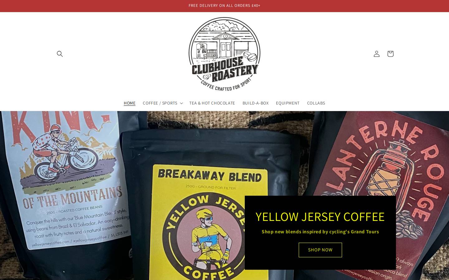 cricketcoffeeco.com homepage screenshot