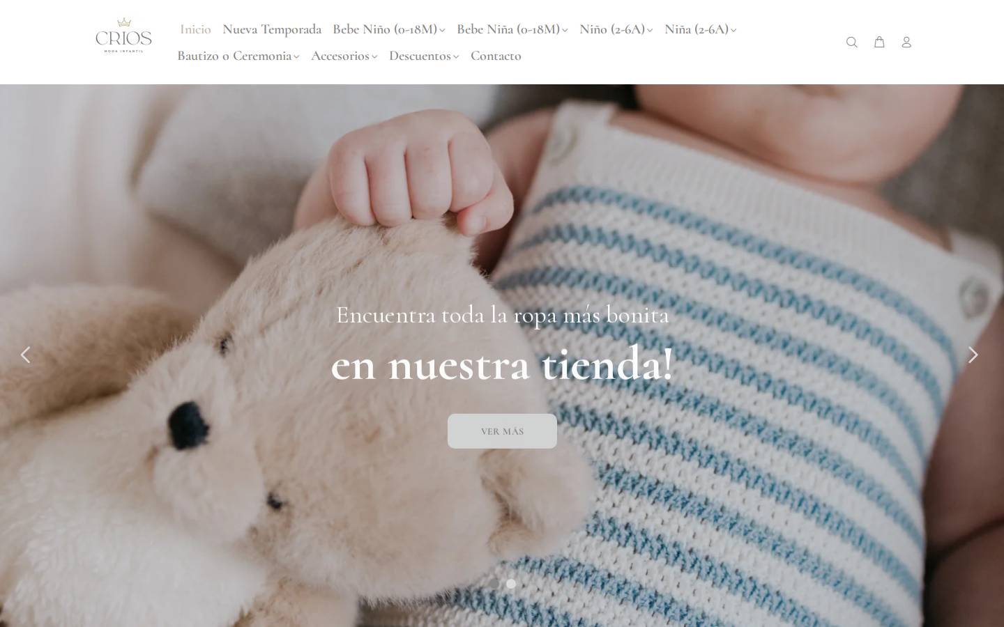 criosmoda.com homepage screenshot