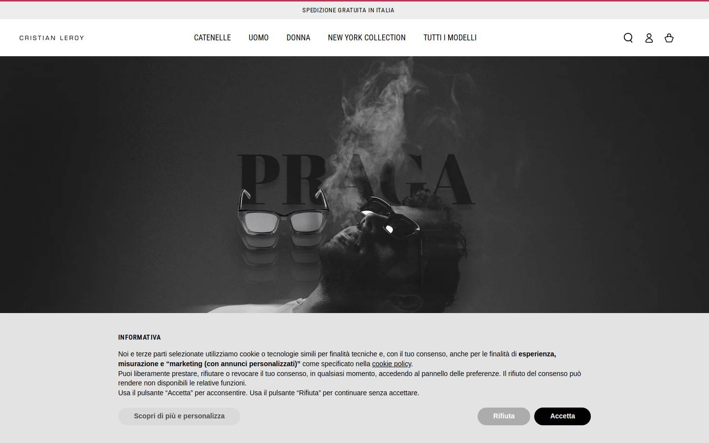 Cristian Leroy homepage screenshot