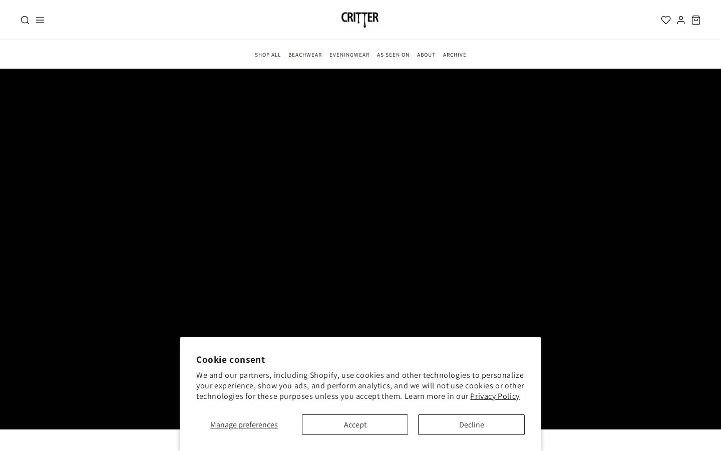 critter.london homepage screenshot